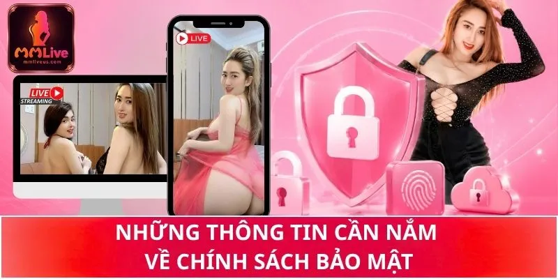 Những thông tin cần nắm về chính sách bảo mật ở MMLive